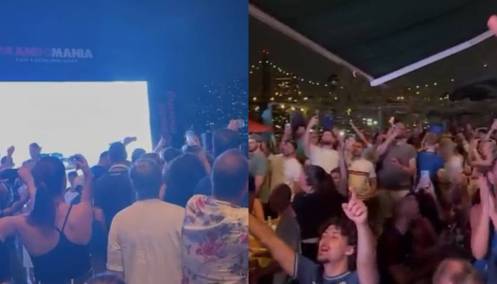 VIDEO: Največja hrvaška zastava v New Yorku? Pri Vesotu ob East Riverju je vrelo