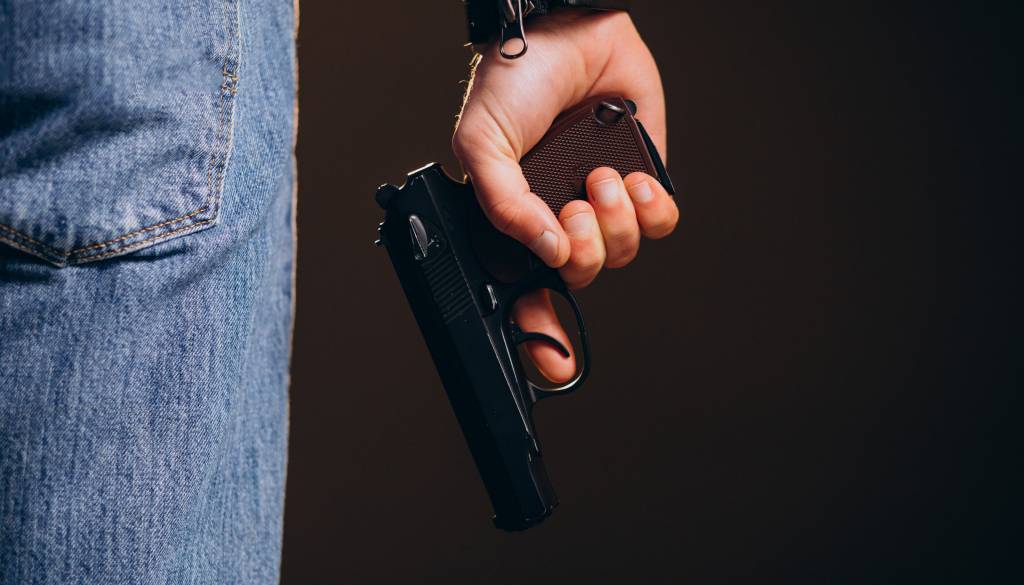 Alarm po streljanju pri sosedih, osumljenec bi lahko prečkal mejo