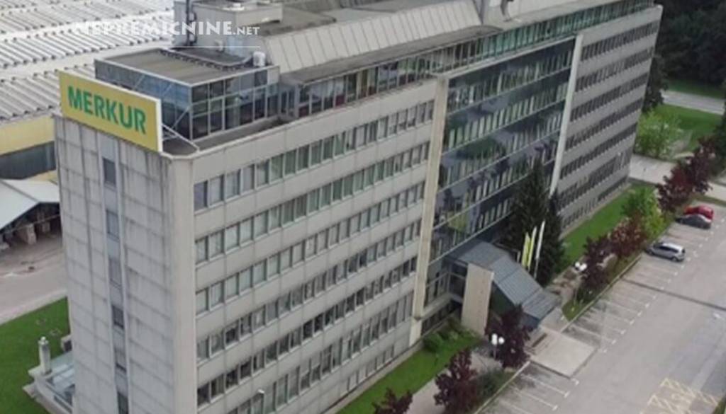 Naprodaj del nekdanje Merkurjeve poslovne stavbe v Naklem: Cena 8,7 milijona evrov