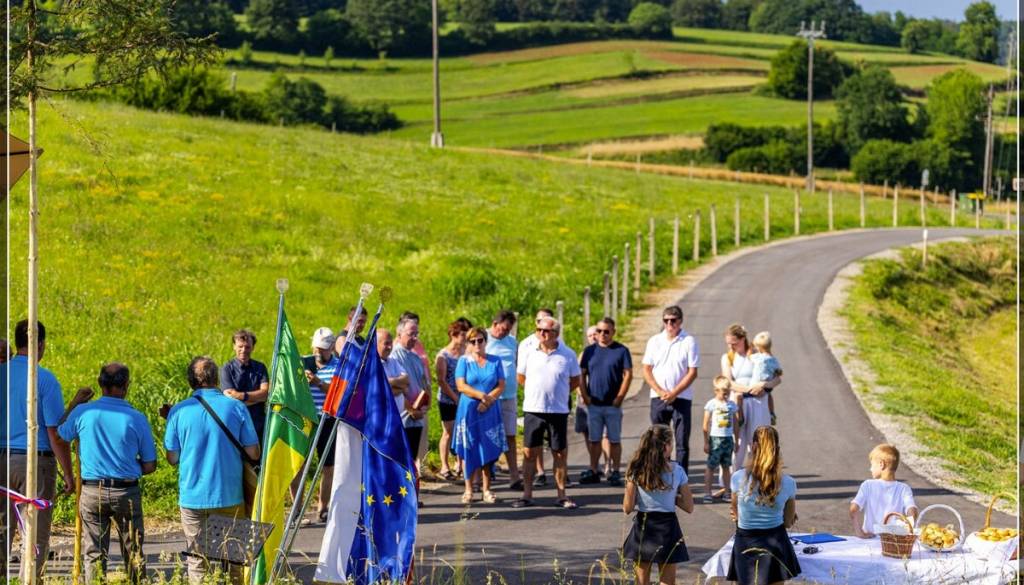 Dolenjska 'tromeja' je po letih prizadevanj dobila svojo cesto: Za prebivalce je bil to praznik skupnosti