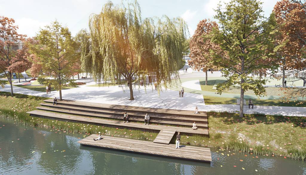 Uradno: V Novem mestu nova promenada, športni park in temeljita prenova za skoraj 4 milijone evrov 