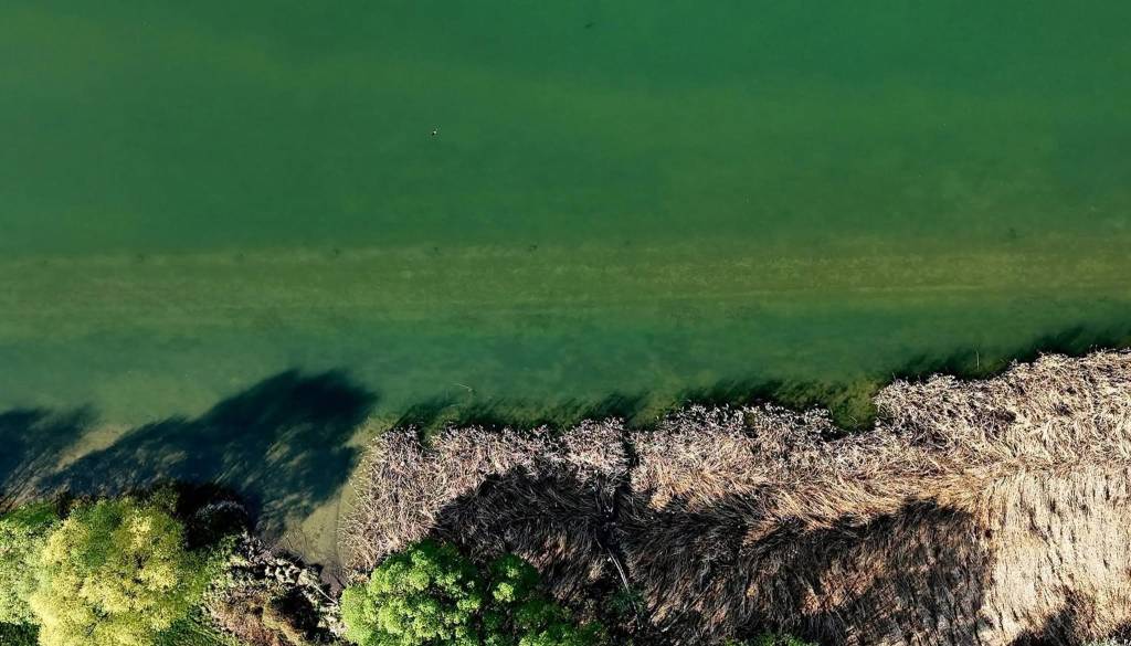 Drava razkrila skrivnost, ki je večino časa skrita pod gladino