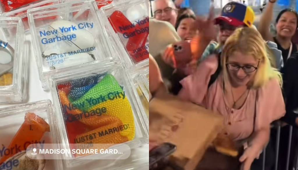 VIDEO: Prodajali odpadke s poroke Taylor Swift, oboževalci so jih razgrabili