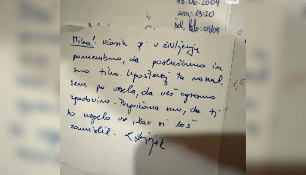 Lidijo Divjak Mirnik po 22 letih presenetil nekdanji dijak