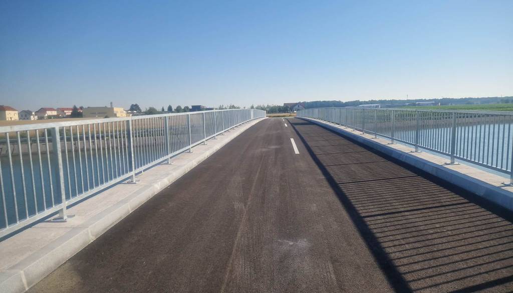 V Markovcih zaključena obnova mostu, sledijo nova vlaganja v jez