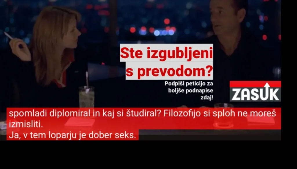 »Gledalci nismo popravljalci podnapisov«: s peticijo nad slabe prevode