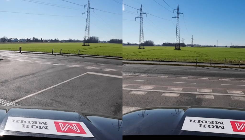 VIDEO: Zakaj vozniki pri Eurospinu v Murski Soboti vozijo čez fizične ovire?