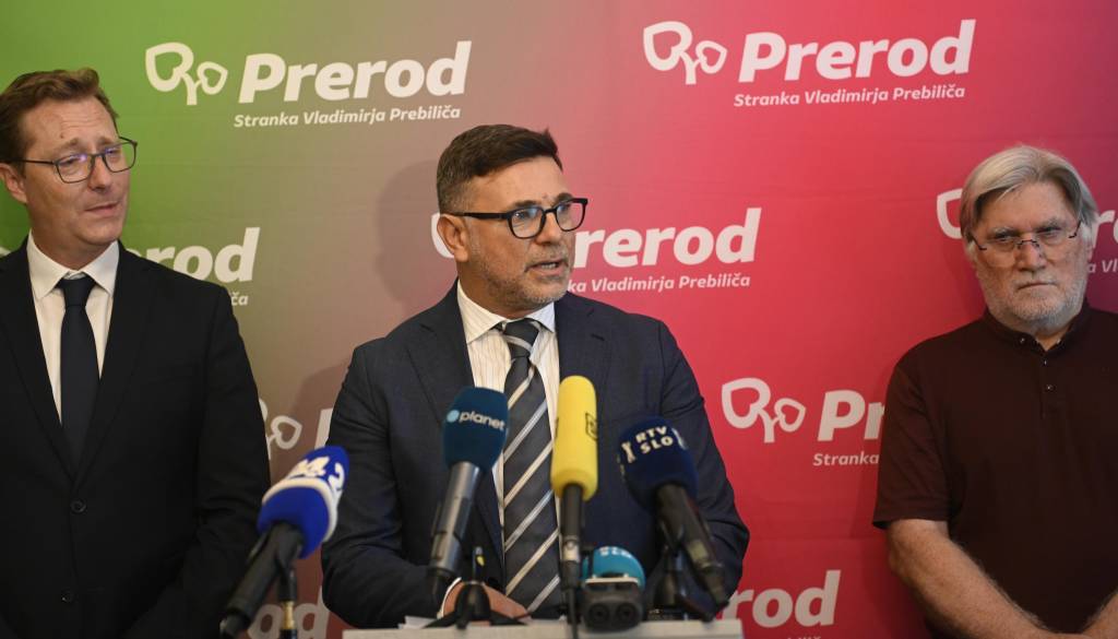 FOTO in VIDEO: Od policista do kandidata za župana - Gregor Novak je Prerodov izbor