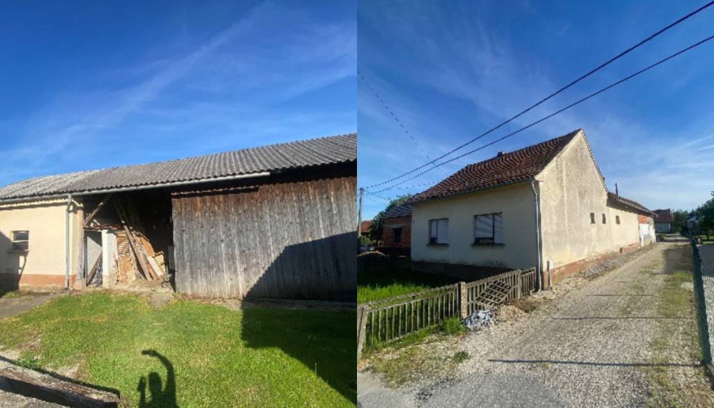 Na dražbo hiša z zemljiščem v bližini Murska Sobota, izklicna cena 38.000 tisočakov