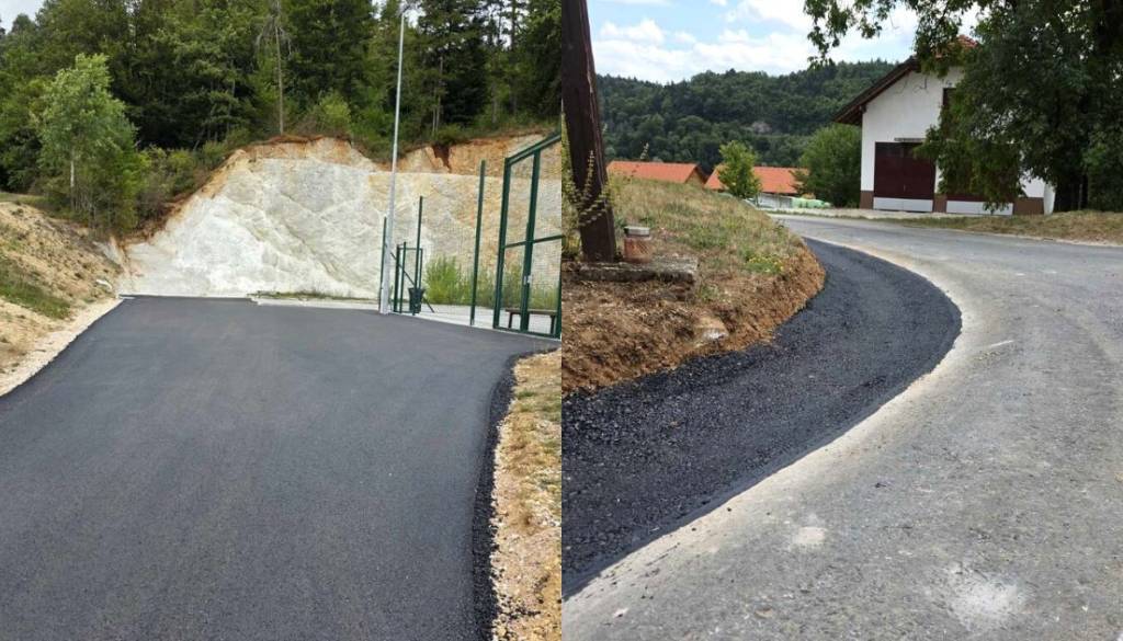 FOTO: Za 61 tisoč evrov uredili dostop do športnega igrišča