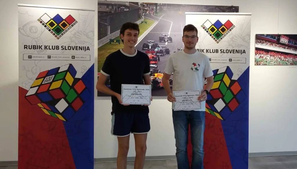 Rubikove kocke bodo letele: V Dobrovi več kot 140 tekmovalcev iz 17 držav
