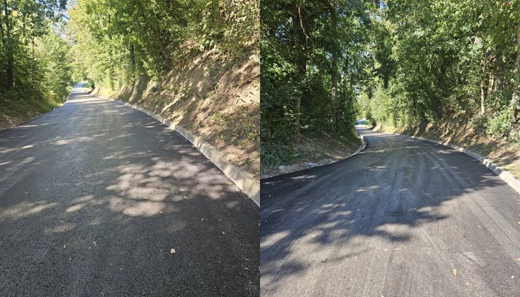 Pomembna pridobitev za pomurski kraj, cesta dobila novo asfaltno prevleko