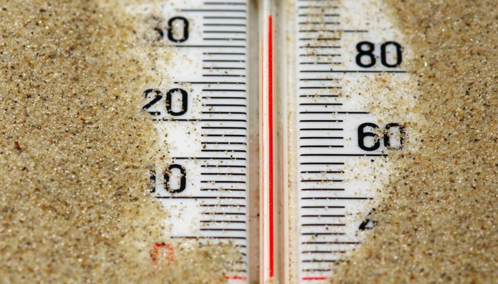 Vroče tudi na Dolenjskem: V Novem mestu danes skoraj 36 stopinj Celzija, ponoči po Sloveniji možne nevihte s točo