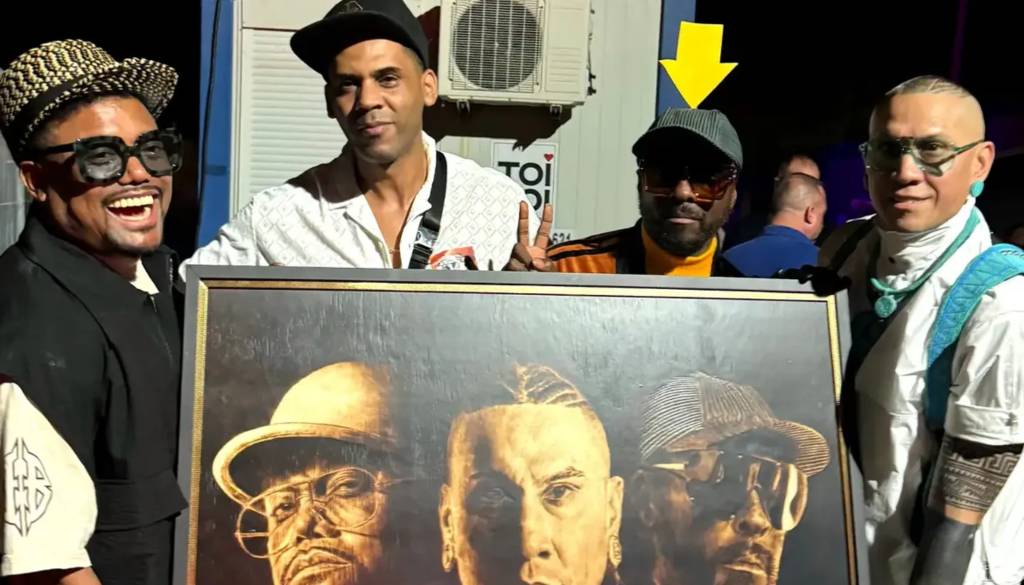Štajerski umetnik navdušil skupino Black Eyed Peas
