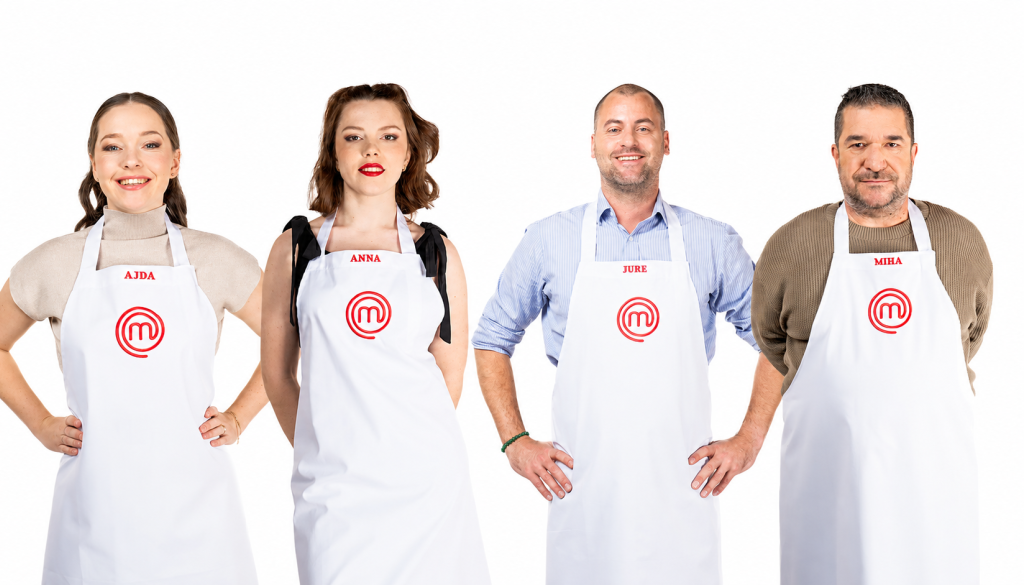 MasterChef Slovenija se vrača. To so štirje tekmovalci iz Ljubljane