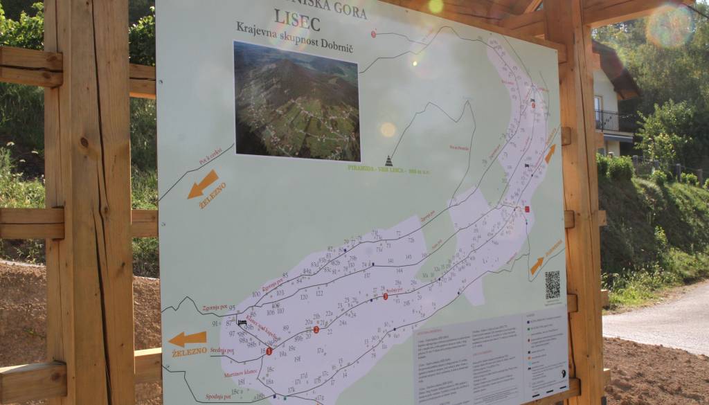 Nova pridobitev vinogradniške gorice Lisec: Turisti se bodo lažje znašli