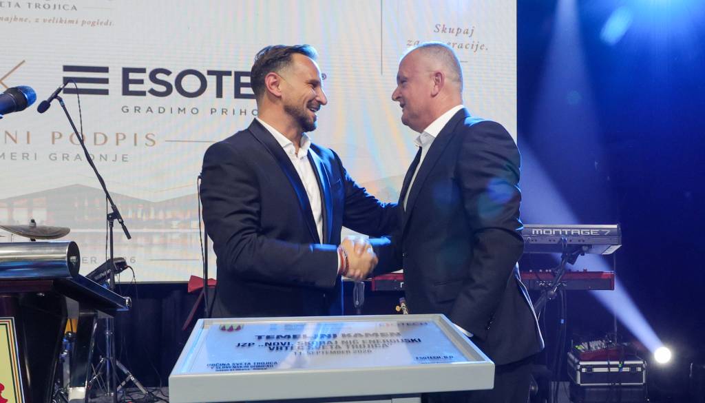 Položili temeljni kamen, novi vrtec bo imel tudi zeleno streho