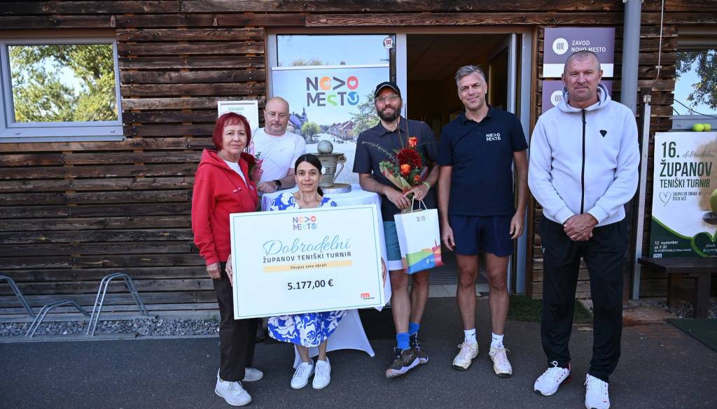 Dobrodelni tenis letos zelo uspešen: Za Mojco Bohte zbrali več kot pet tisoč evrov