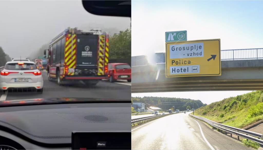 Počilo na dolenjski avtocesti, nastal dolg zastoj: Kaj se je dogajalo?