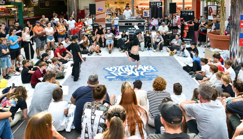 V Cityparku to soboto breakdance spektakel