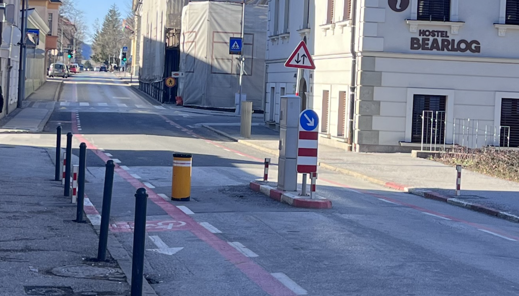Center Kočevja se oktobra odpira za dvosmerni promet