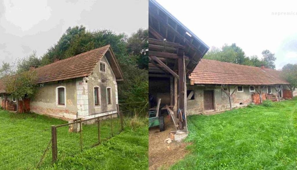 Hiša z gospodarskim poslopjem v Pomurju na dražbi za 14 tisočakov