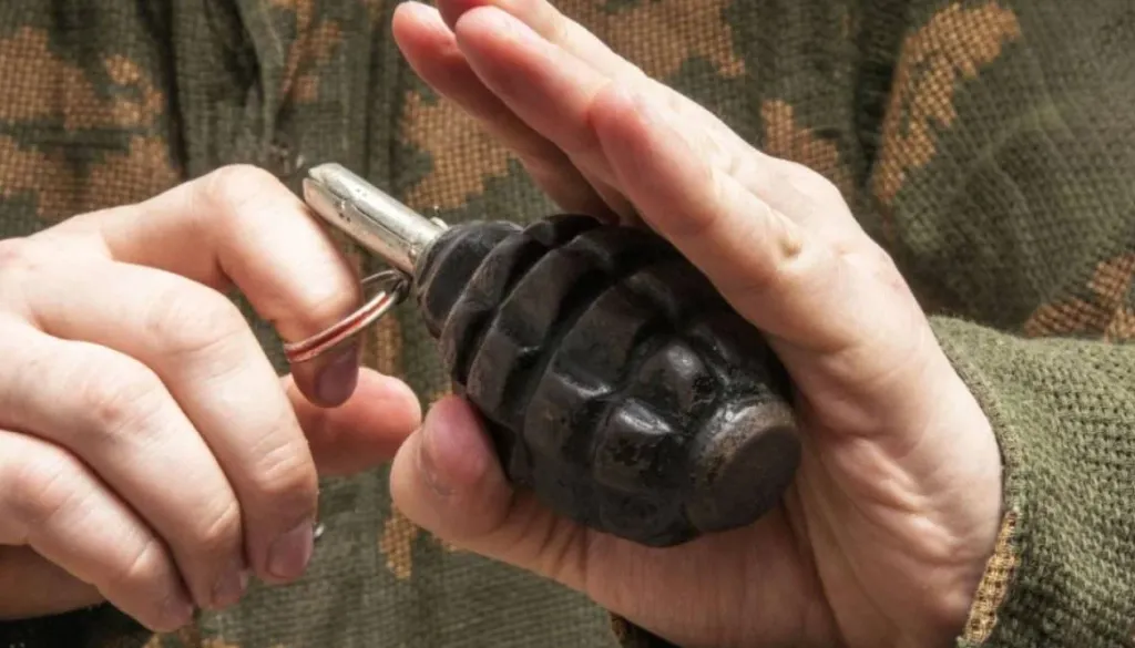 Nevarna najdba med gobarjenjem, krajan naletel na ročno bombo