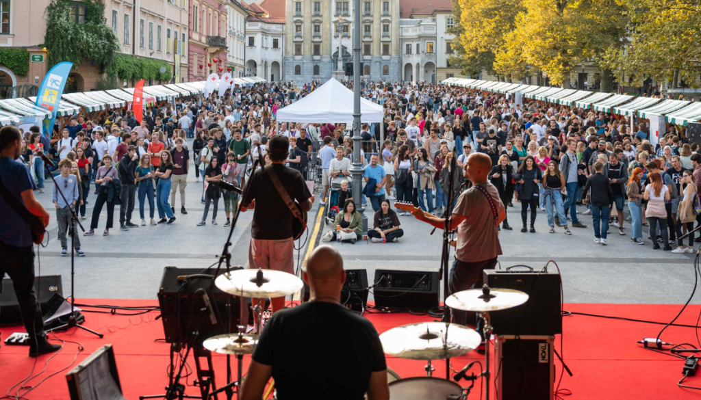 Kongresni trg bo pozdravil novo generacijo študentov. Prihajata tudi koncerta