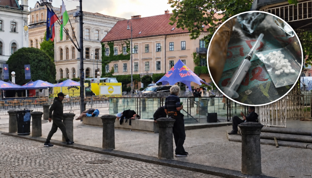 So se brezdomci in uporabniki drog z območja postaje preselili na Kongresni trg?