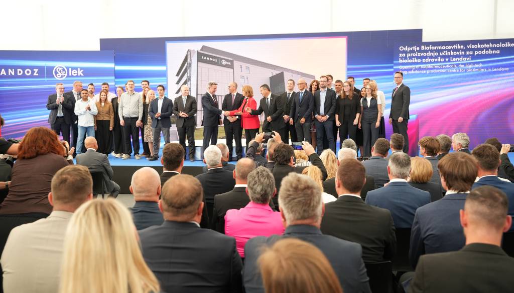 FOTO in VIDEO: V Lendavi odprli največjo naložbo v zgodovini Leka