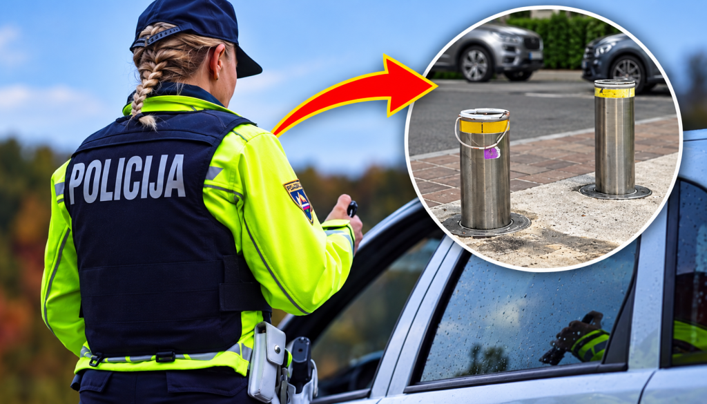 Incident pred Centrom Rog: Je odpovedal stebriček ali voznica ni gledala semaforja?