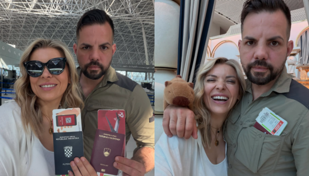 FOTO: Pomurski podjetnik Aleksej Škarica z Anito Martinović v Aziji: »Pot je bila težka in dolga«
