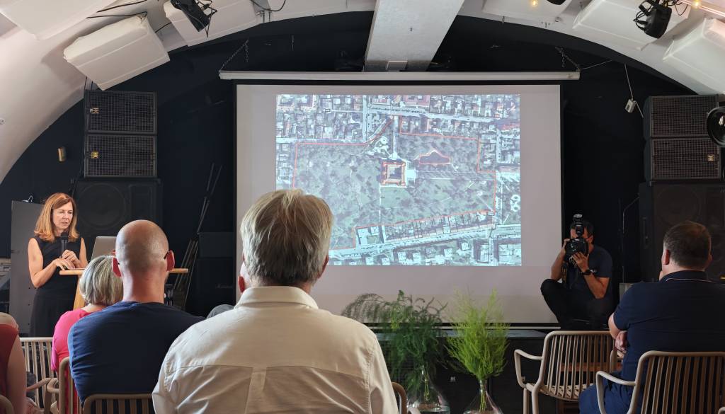 FOTO: Soboški mestni park pred veliko prenovo, projektantka Ana Kučan razkrila podrobnosti
