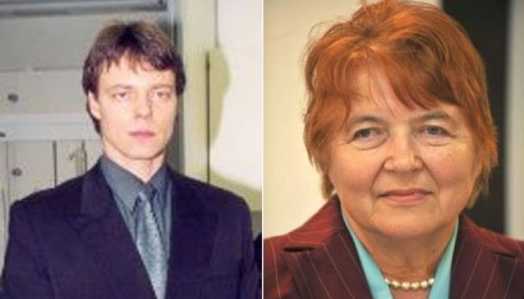 Henrik Gjerkeš in mama Marija Gjerkeš