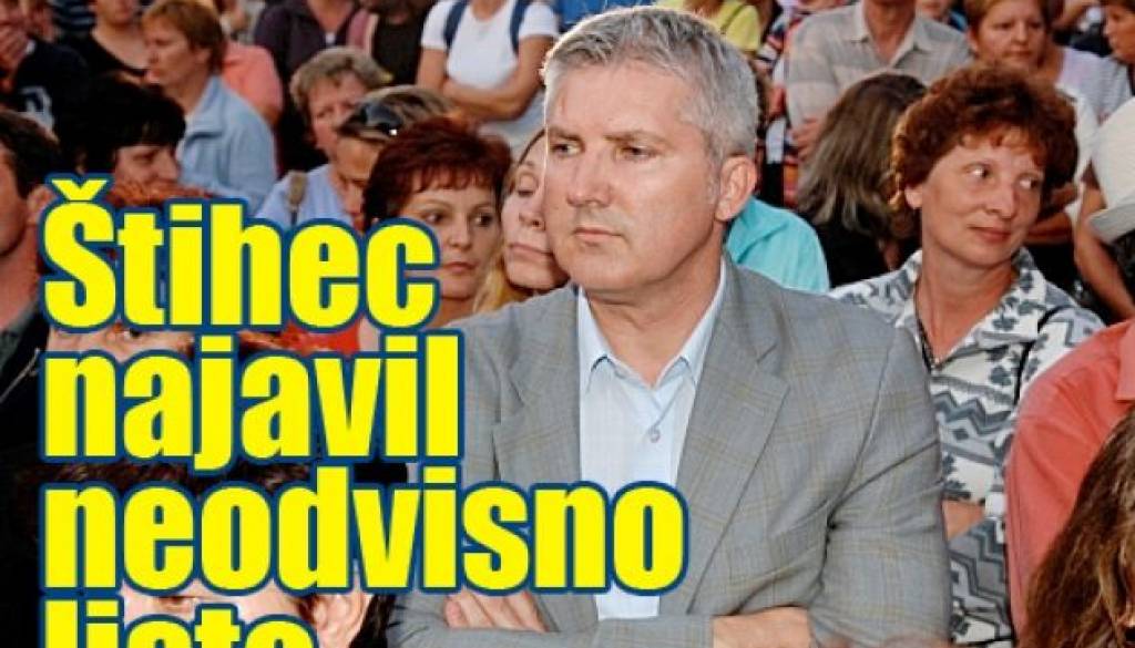 Anton Štihec je odstopil iz SDS