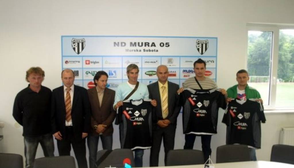 Z leve proti desni: Cifer, Belec, Gliha, Pregelj, Kutoš, Božič in Drahno
