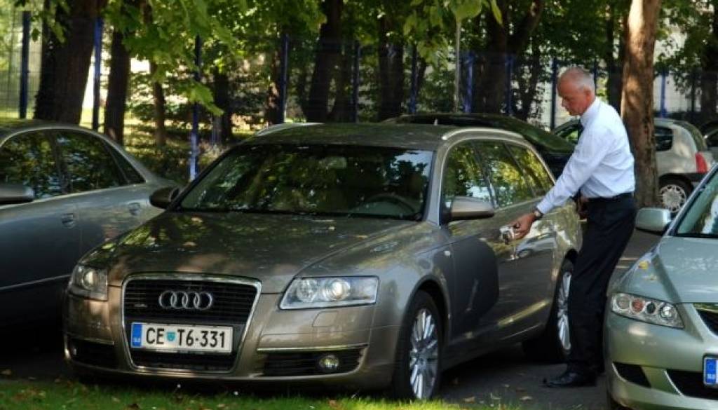 Zdenko Podlesnik na poti v Ljubljano k ministru Svetliku