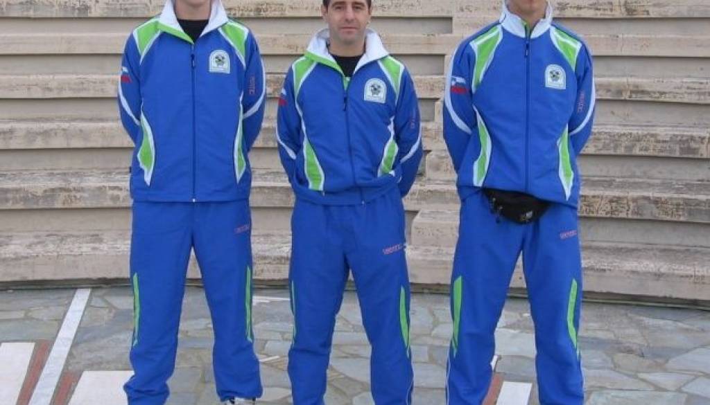Od leve proti desni: David, Milan, Tomo