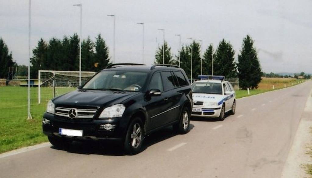 Ukraden Mercedes Benz GL