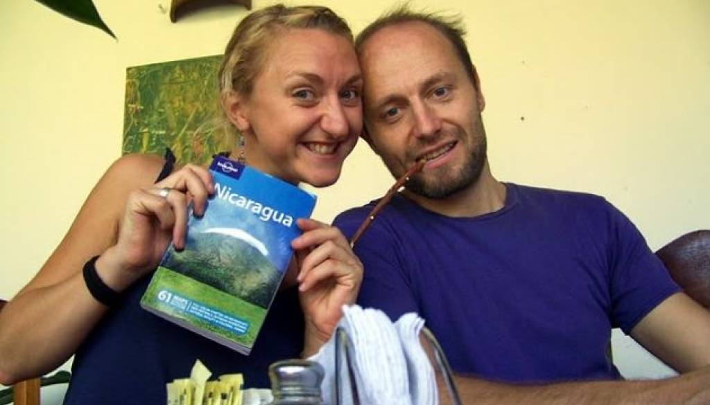 Danielle in Nara -- začetek poti po Nikaragvi! Juhuhu! 