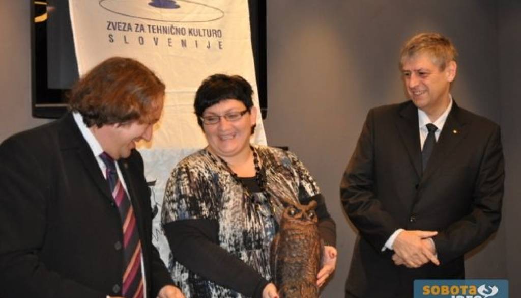 Predsednik ZOTKS Mitja Slavinec, vodja ZOTKS Murska Sobota Darja Kozar Balek in predsednik ZOTKS Murska Sobota Iztok Zrinski