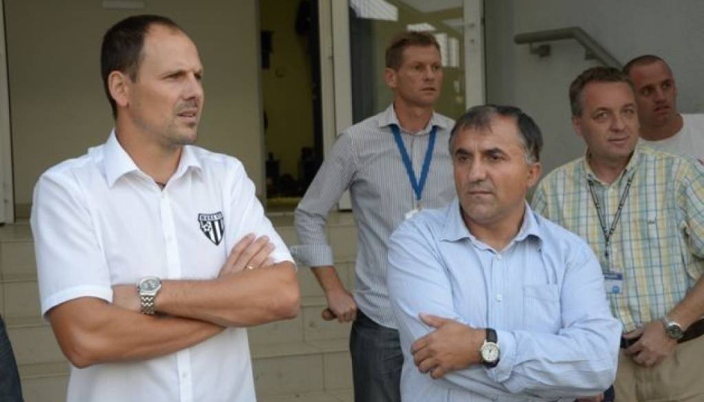 Stanko Preradović (desno) ni več trener Nafte