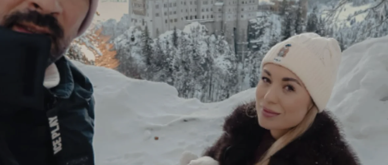 VIDEO: Katarina Benček čez zapornice do gradu Neuschwanstein: »Kot ta pravi Balkanci, se nismo ustavili«