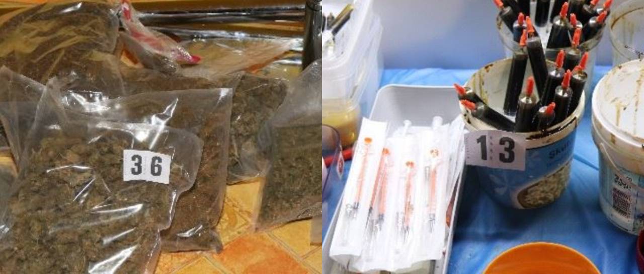 Policisti obiskali 64-letnika iz okolice Ptuja, zasegli več kilogramov konoplje, pripomočke za predelavo in pakiranje