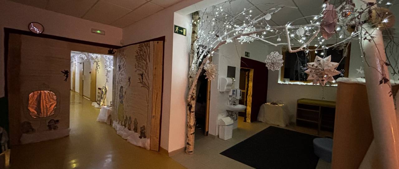 Vrtec Fram spremenili v čisto pravo pravljico