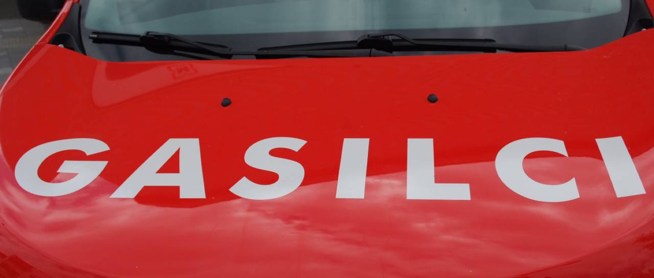 Gasilki med požarom rešili prestrašeno muco