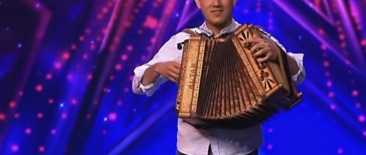 Prekmurski glasbenik navdušil občinstvo na hrvaškem talentu