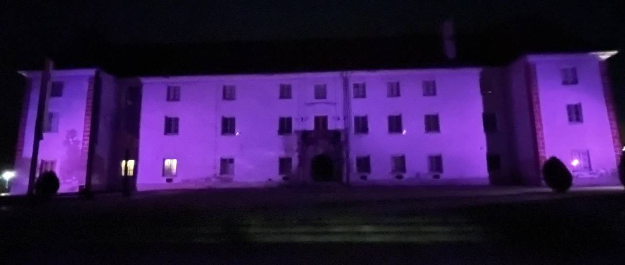 Soboški grad bo nocoj v vijolični