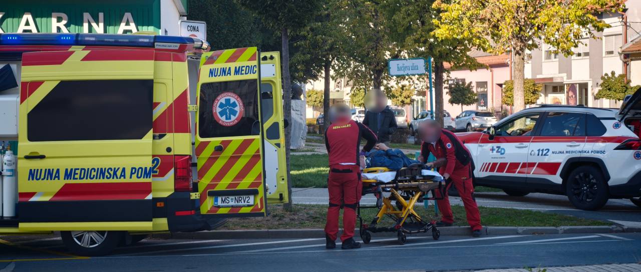 Znane podrobnosti hude nesreče na Kocljevi ulici: Dva pešca huje poškodovana