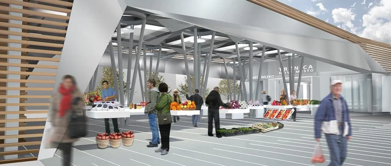 Zakaj Novo mesto sredi prenove tržnice menja projektanta in kaj to pomeni za rok? Imamo odgovor občine